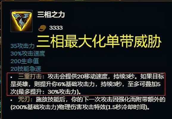 LOL破舰者装备属性介绍（全面了解LOL破舰者装备属性，提升战斗力）